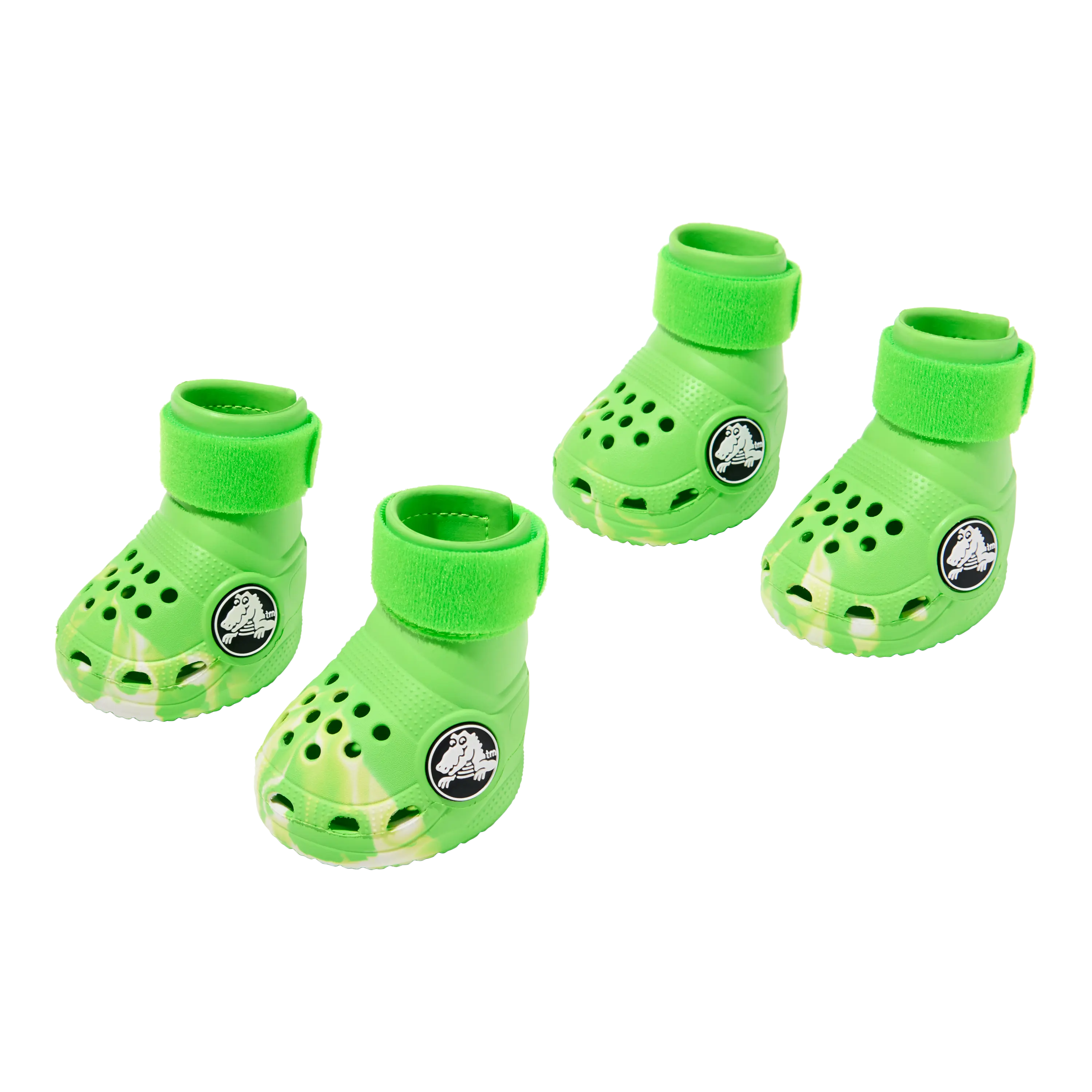 Barkbox - Dog Shoes - Each Box Comes with 4 | EVA Foam with Adjustable Strap, Breathable, Glow-In-Dark