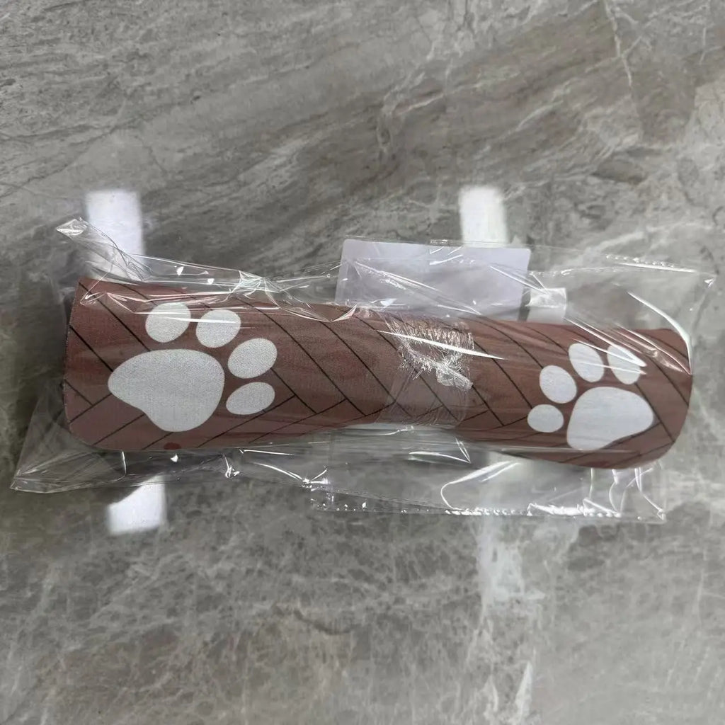 Tapete Absorvente de Alimentação para Animais de Estimação de Secagem Rápida para Cães e Gatos, Fundo de Borracha Antiderrapante, Superfície de Poliéster Escura para Uso Interno