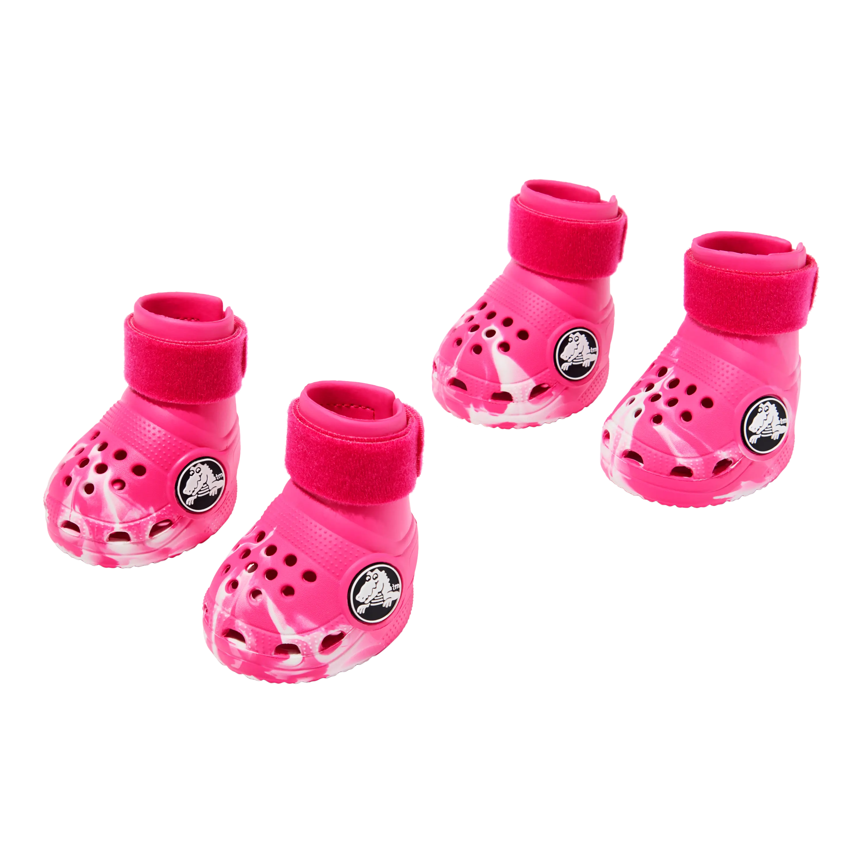 Barkbox - Dog Shoes - Each Box Comes with 4 | EVA Foam with Adjustable Strap, Breathable, Glow-In-Dark